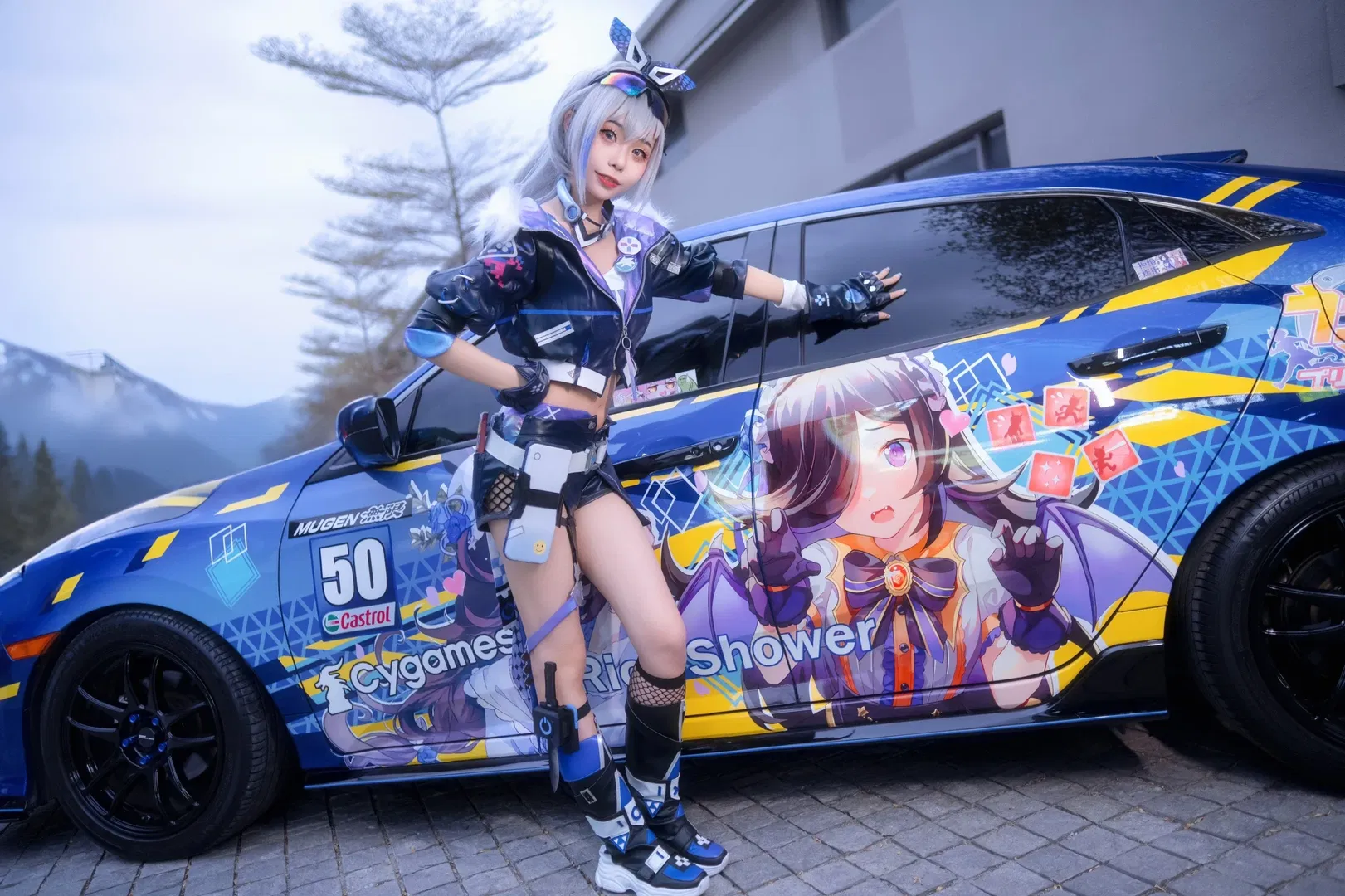 【银狼cos】星穹铁道黑客少女的痛车兜风 - 第 1 张