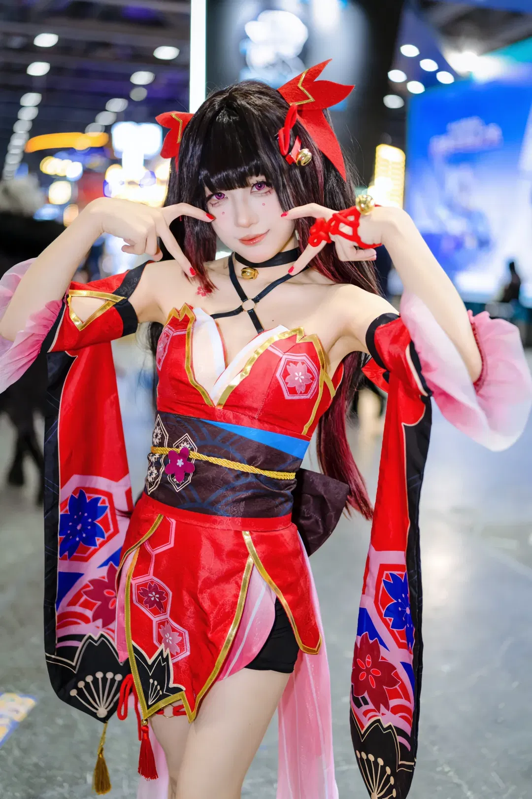 【花火cos】崩坏星穹铁道带着面具的欢愉之旅 - 第 1 张