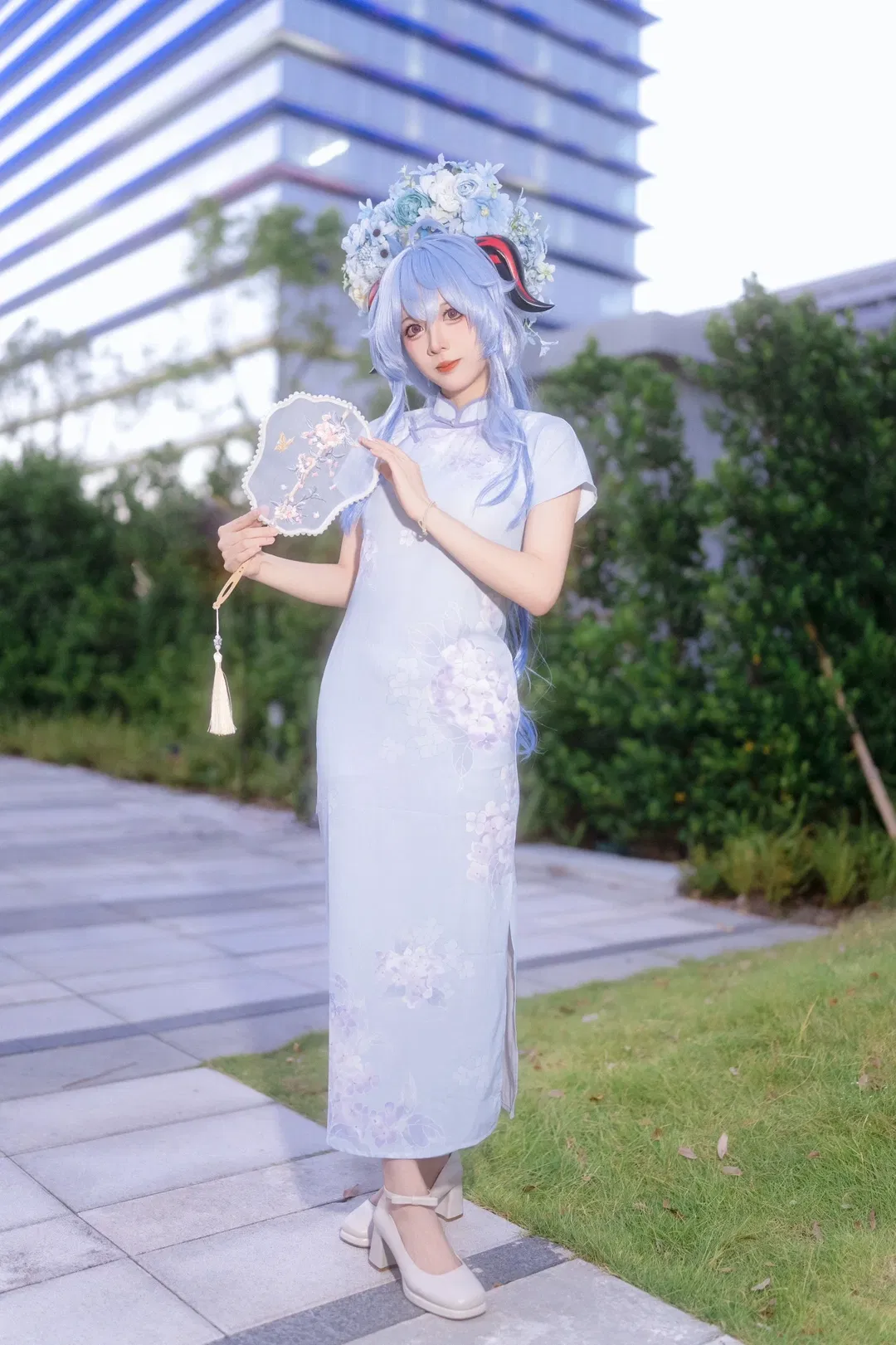 【甘雨cos】原神新中式旗袍真的太好看了 - 第 3 张