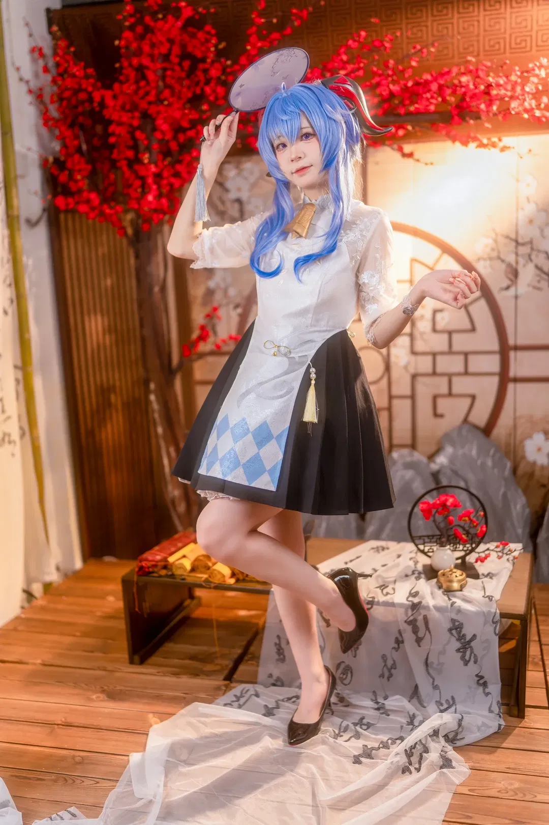 【甘雨cos】原神喜茶聯名款，國風下午茶驚豔定格 - 第 3 張