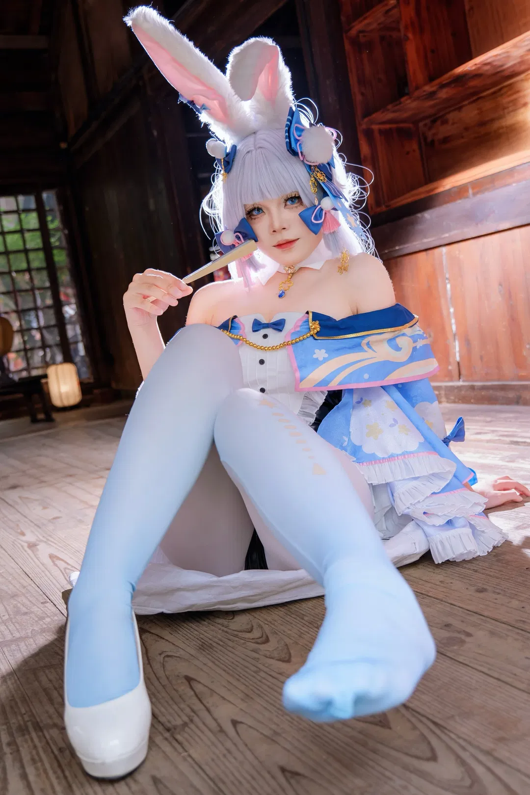 【神里绫华cos】原神兔兔绫华漫展返图 - 第 2 张