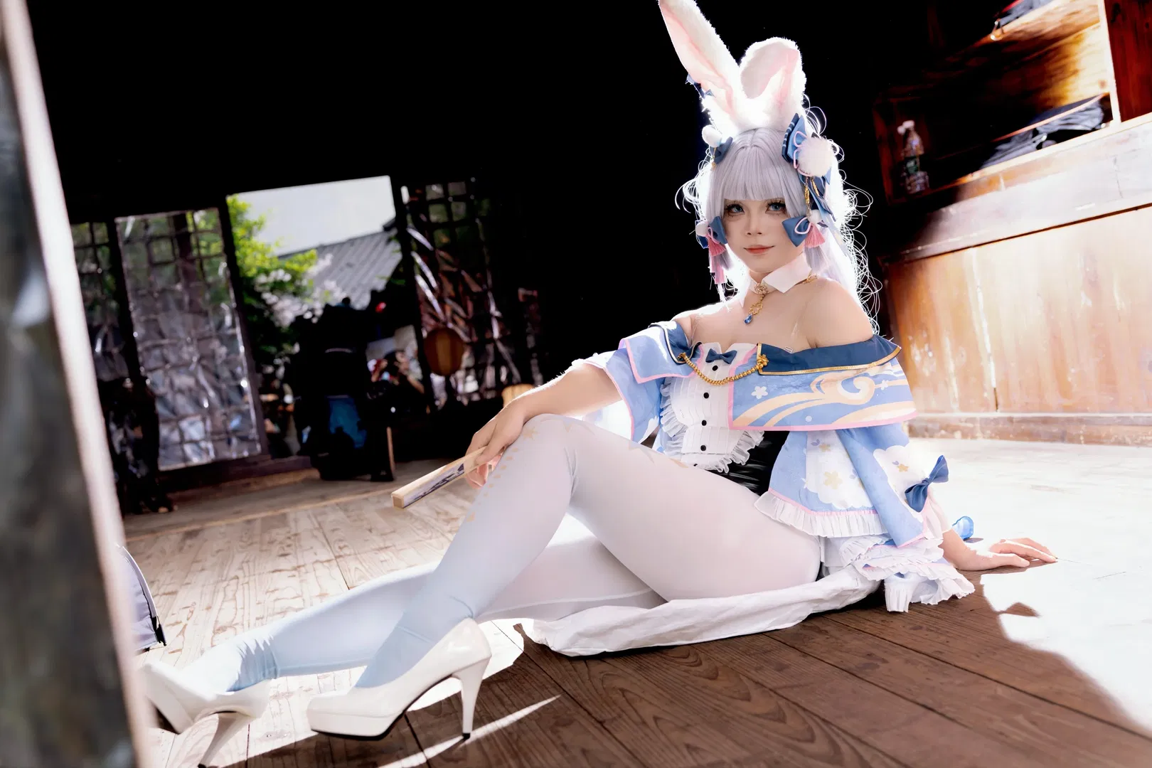 【神里绫华cos】原神兔兔绫华漫展返图 - 第 9 张