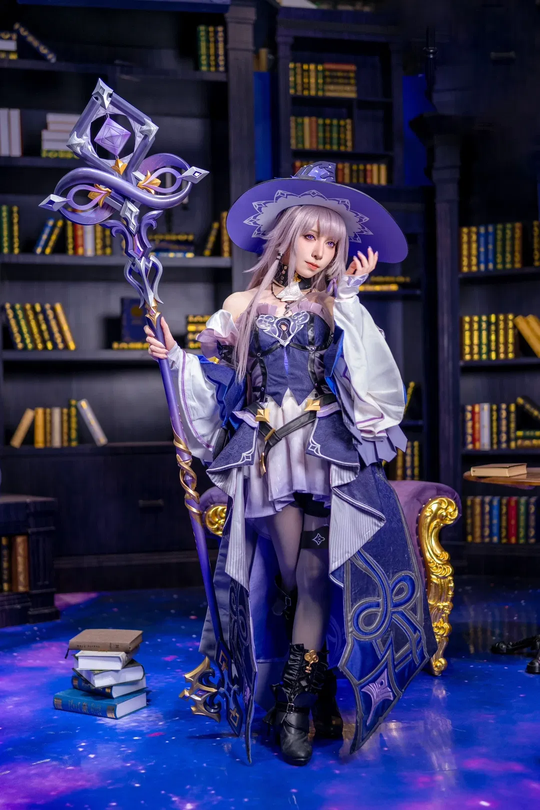 【大黑塔cos】崩坏星穹铁道里的魔法女巫 - 第 1 张