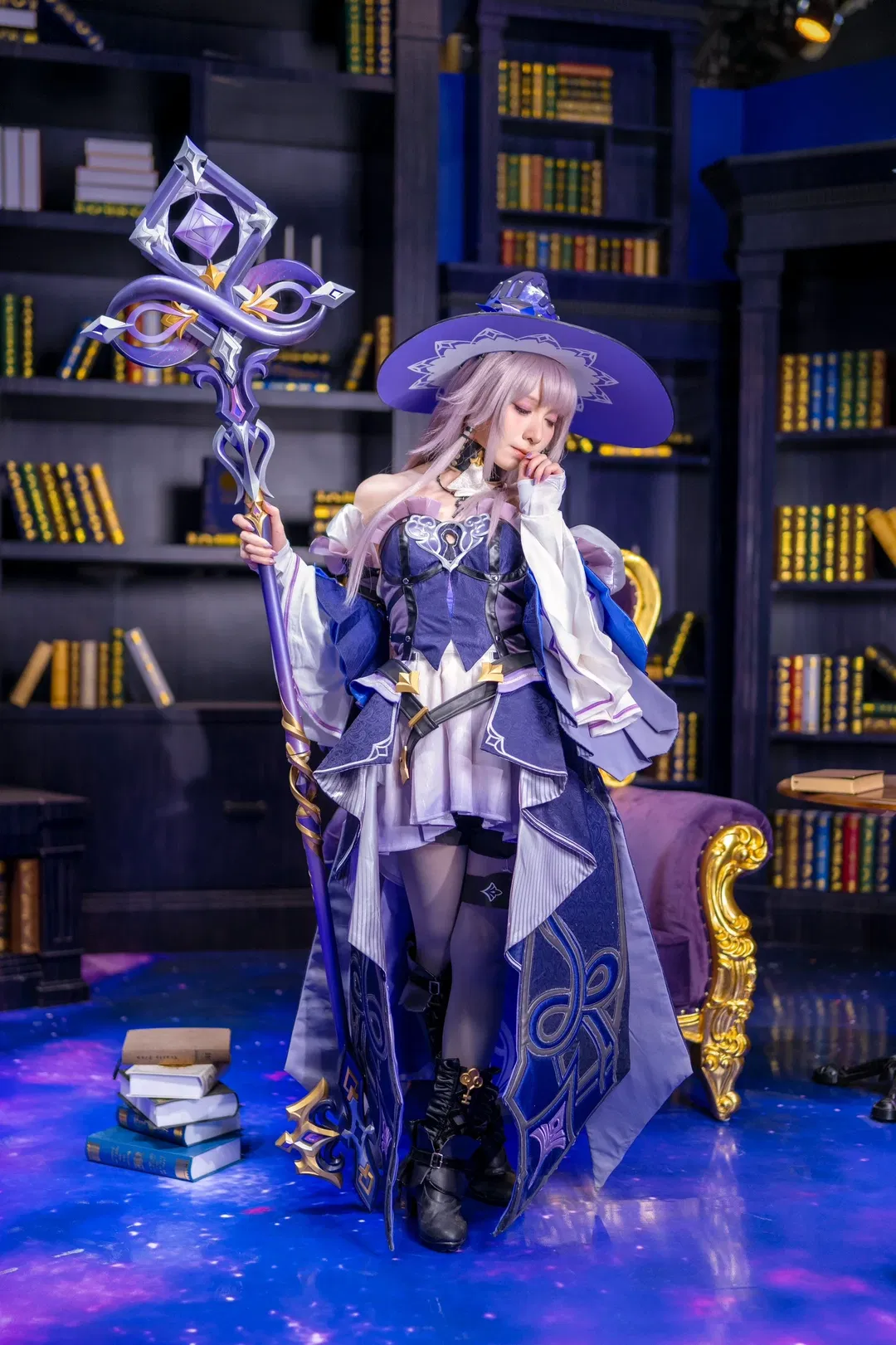 【大黑塔cos】崩坏星穹铁道里的魔法女巫 - 第 4 张