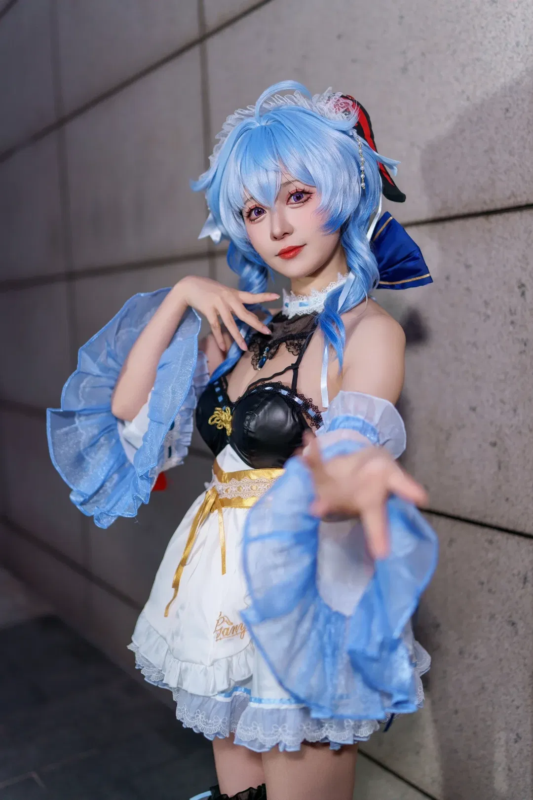 【甘雨cos】原神甘雨女仆装漫展返图 - 第 2 张