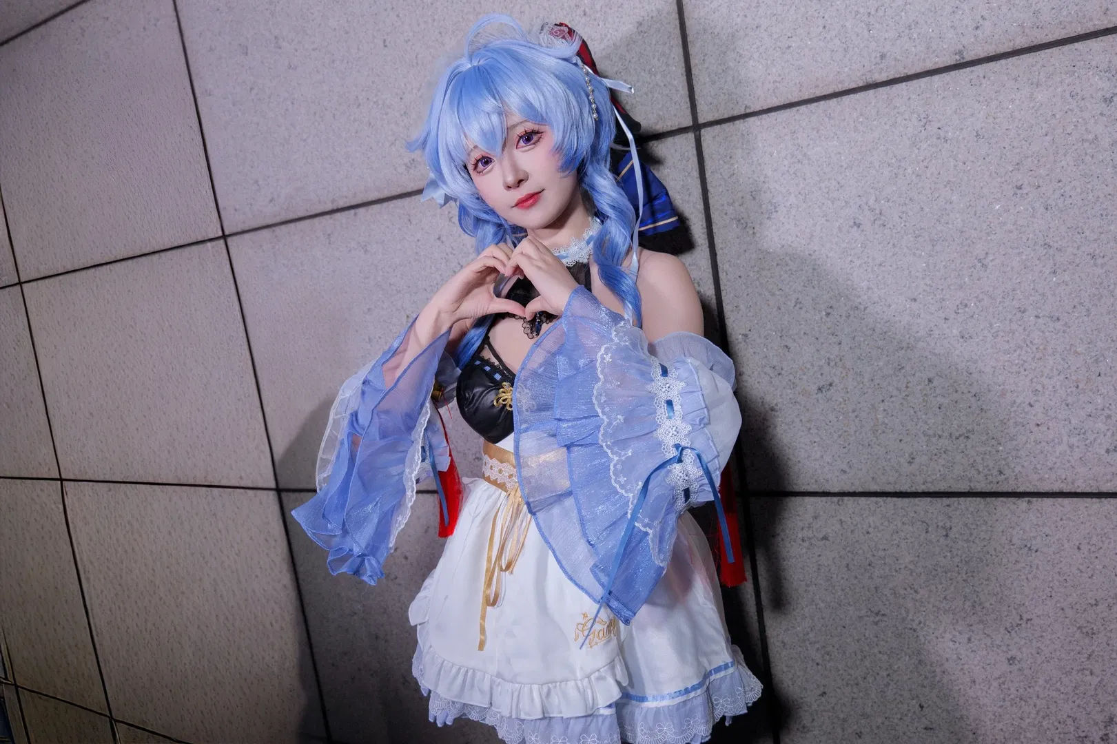 【甘雨cos】原神甘雨女仆装漫展返图 - 第 4 张
