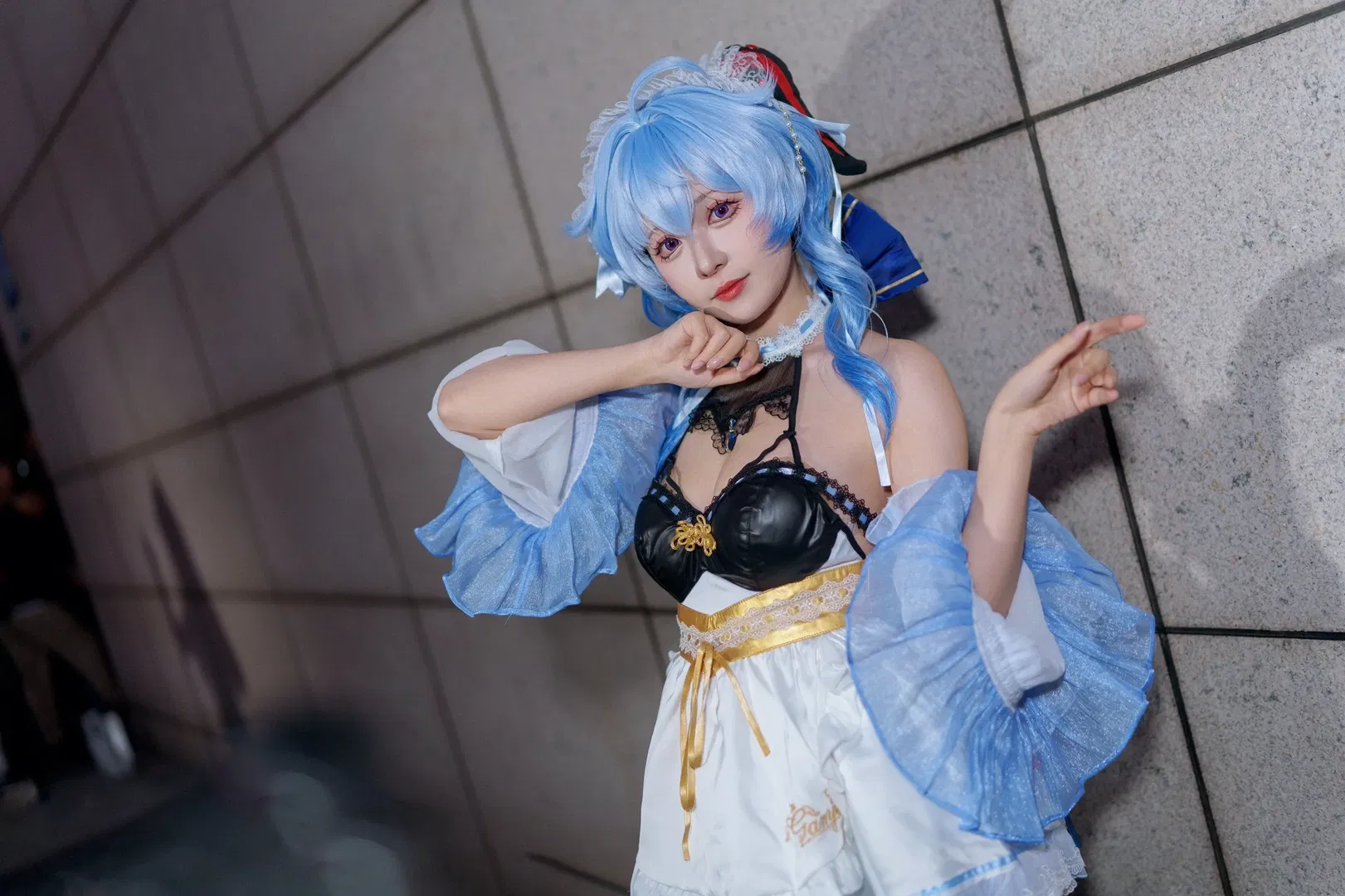 【甘雨cos】原神甘雨女仆装漫展返图 - 第 5 张