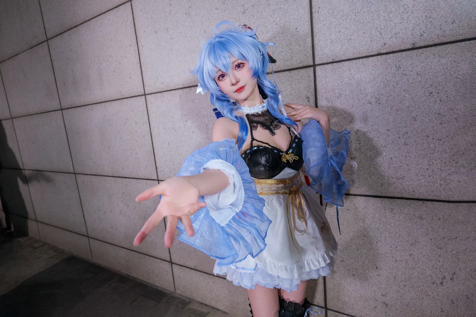 【甘雨cos】原神甘雨女仆装漫展返图 - 第 6 张