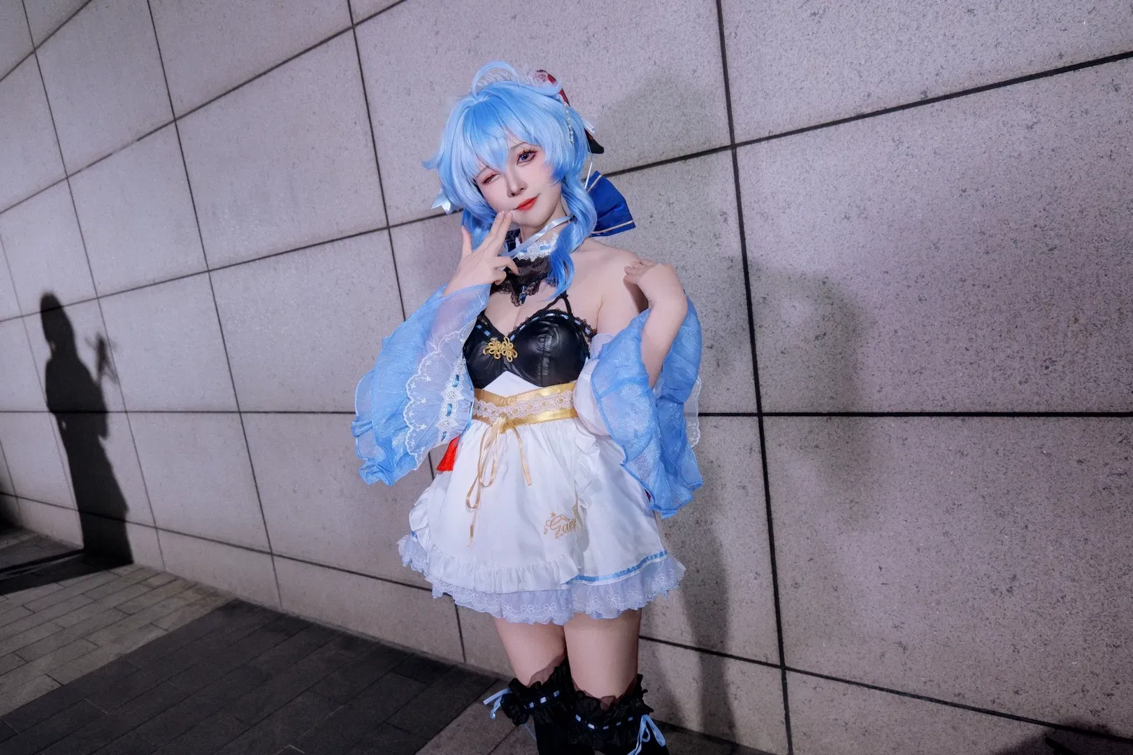 【甘雨cos】原神甘雨女仆装漫展返图 - 第 7 张