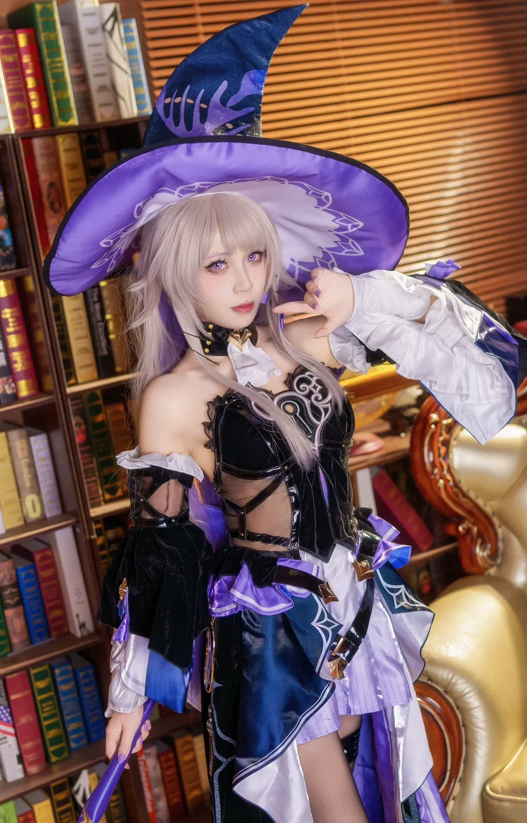 【大黑塔cos】崩坏星穹铁道里的魔法少女时刻 - 第 1 张