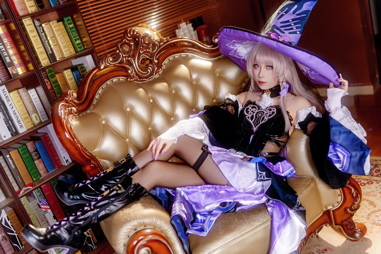 【大黑塔cos】崩坏星穹铁道里的魔法少女时刻 - 第 4 张