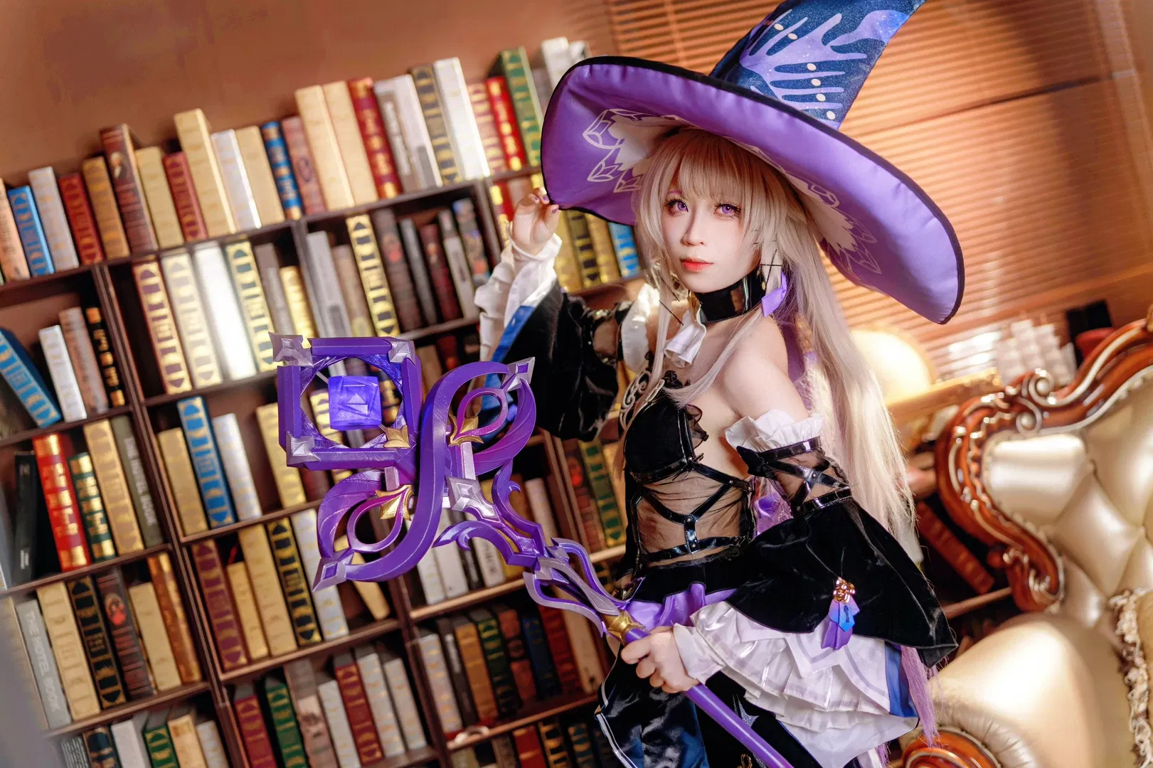 【大黑塔cos】崩坏星穹铁道里的魔法少女时刻 - 第 7 张
