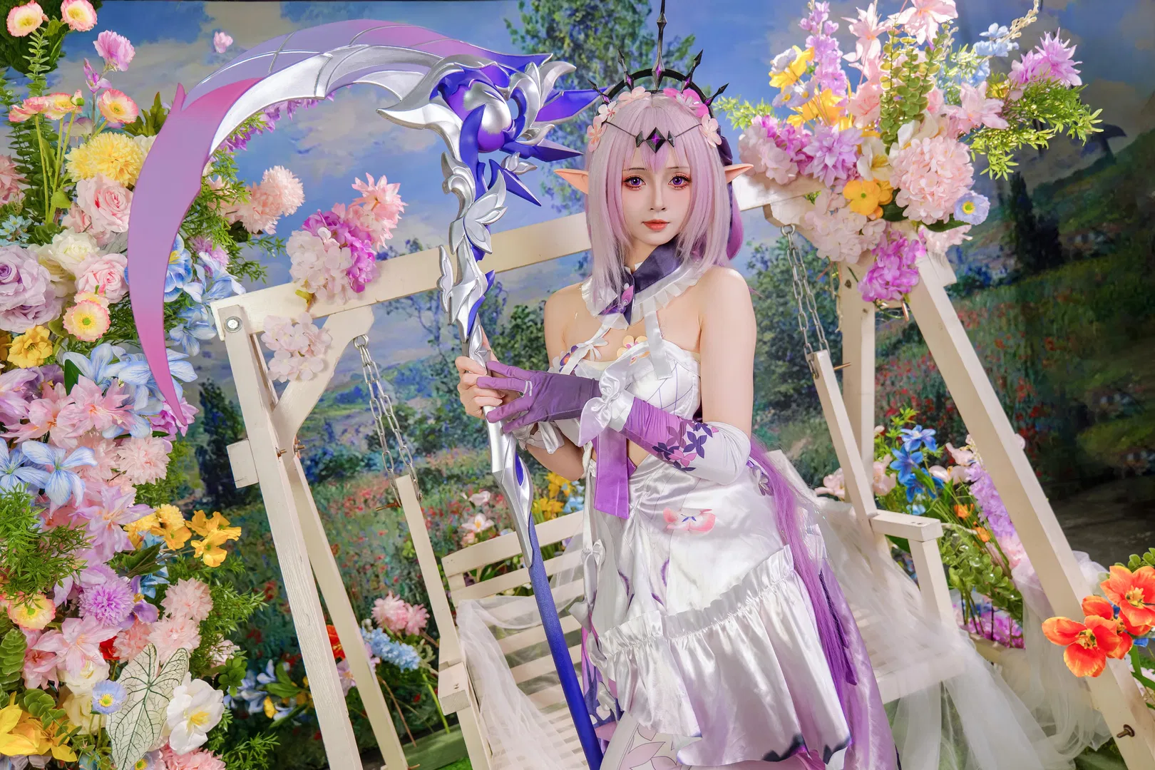 【遐蝶cos】崩坏星穹铁道里的花海精灵 - 第 3 张