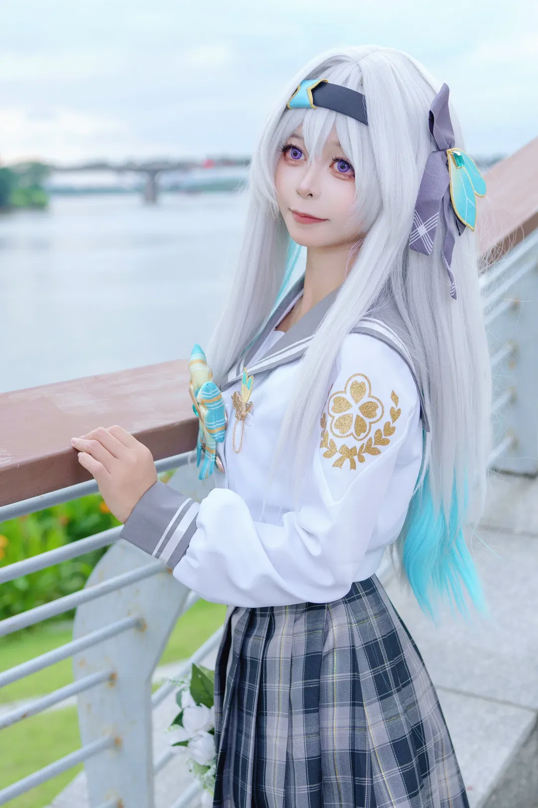 【流萤cos】春日手信的江边漫步 - 第 1 张
