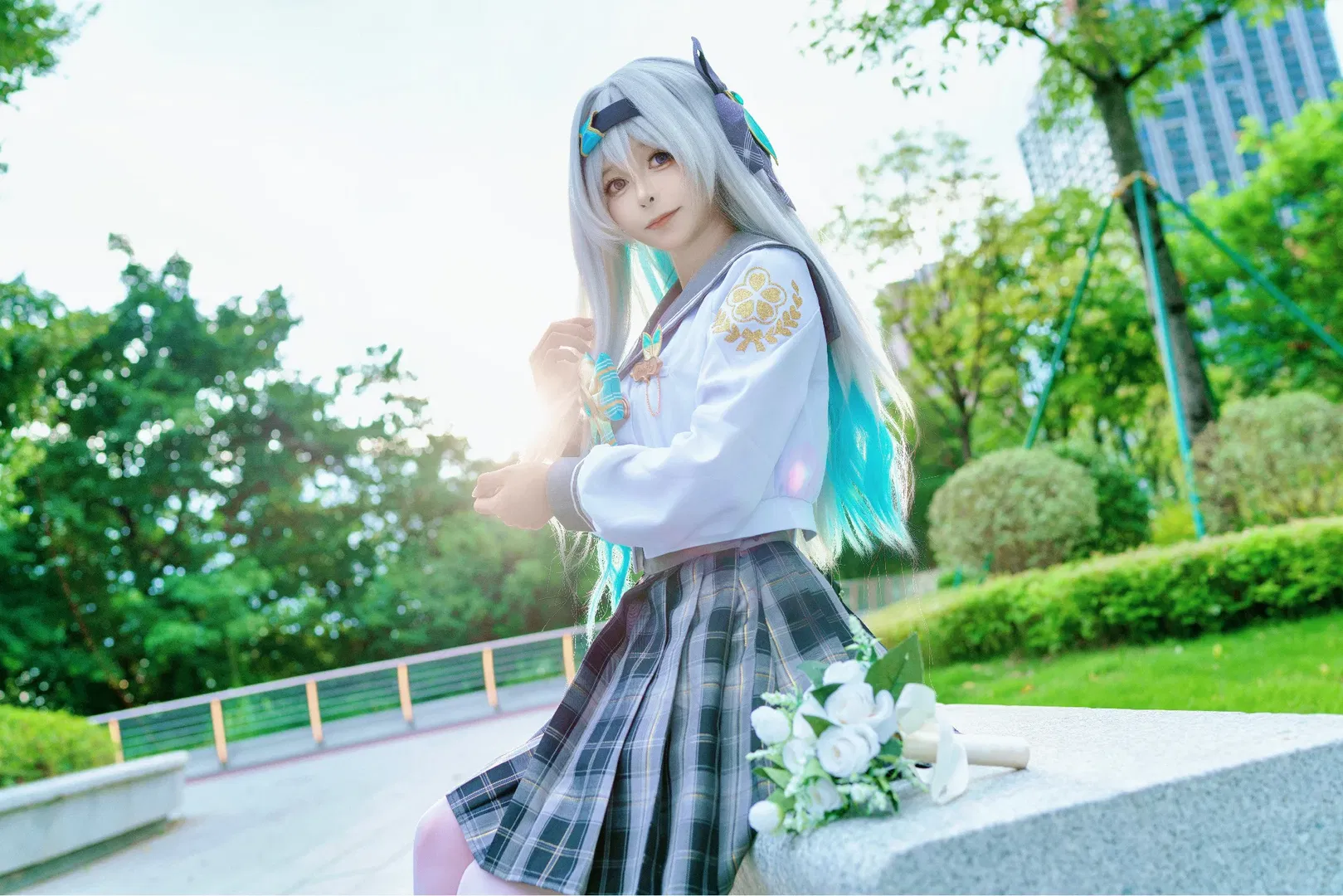 【流萤cos】春日手信的江边漫步 - 第 2 张