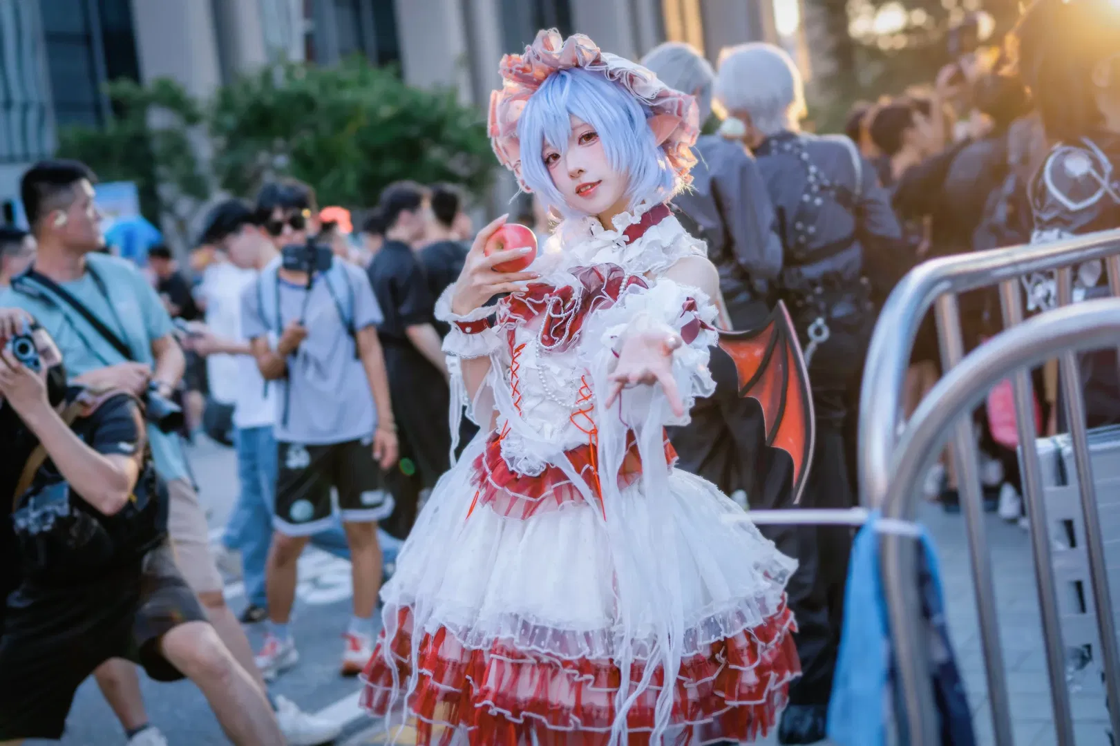 【蕾米莉亚·斯卡雷特cos】东方Project鲜红幼月漫展场照 - 第 1 张