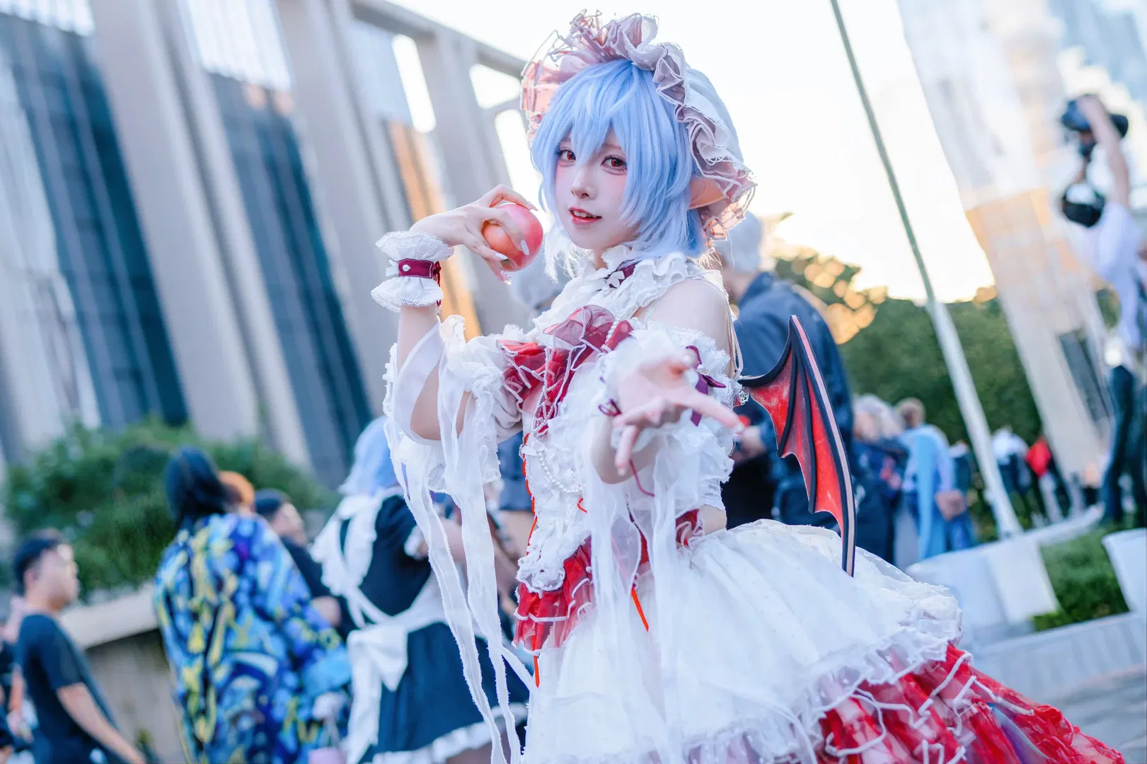 【蕾米莉亚·斯卡雷特cos】东方Project鲜红幼月漫展场照 - 第 3 张