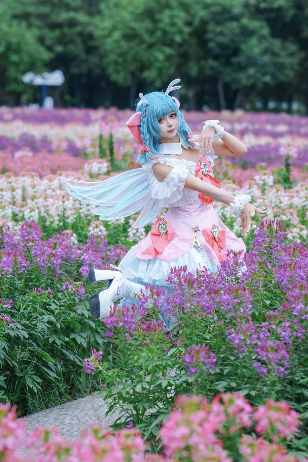 【瑤cos】王者榮耀瑤妹的花海奇遇 - 第 2 張
