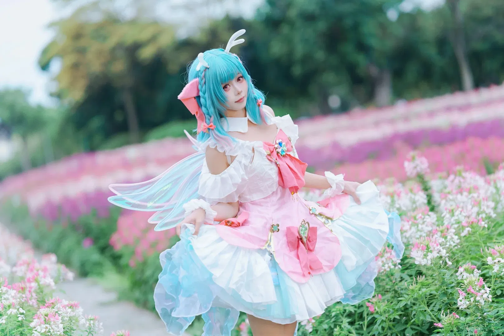【瑤cos】王者榮耀瑤妹的花海奇遇 - 第 4 張