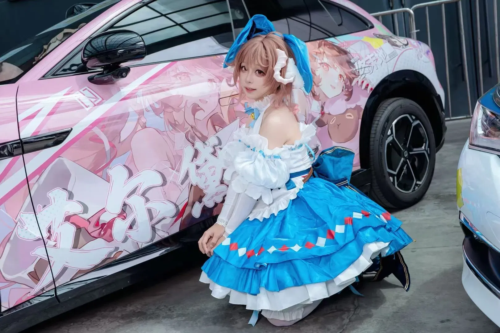 【艾雅法拉cos】明日方舟小羊與痛車的二次元花車巡禮 - 第 2 張