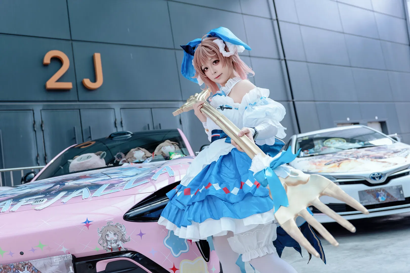 【艾雅法拉cos】明日方舟小羊與痛車的二次元花車巡禮 - 第 3 張