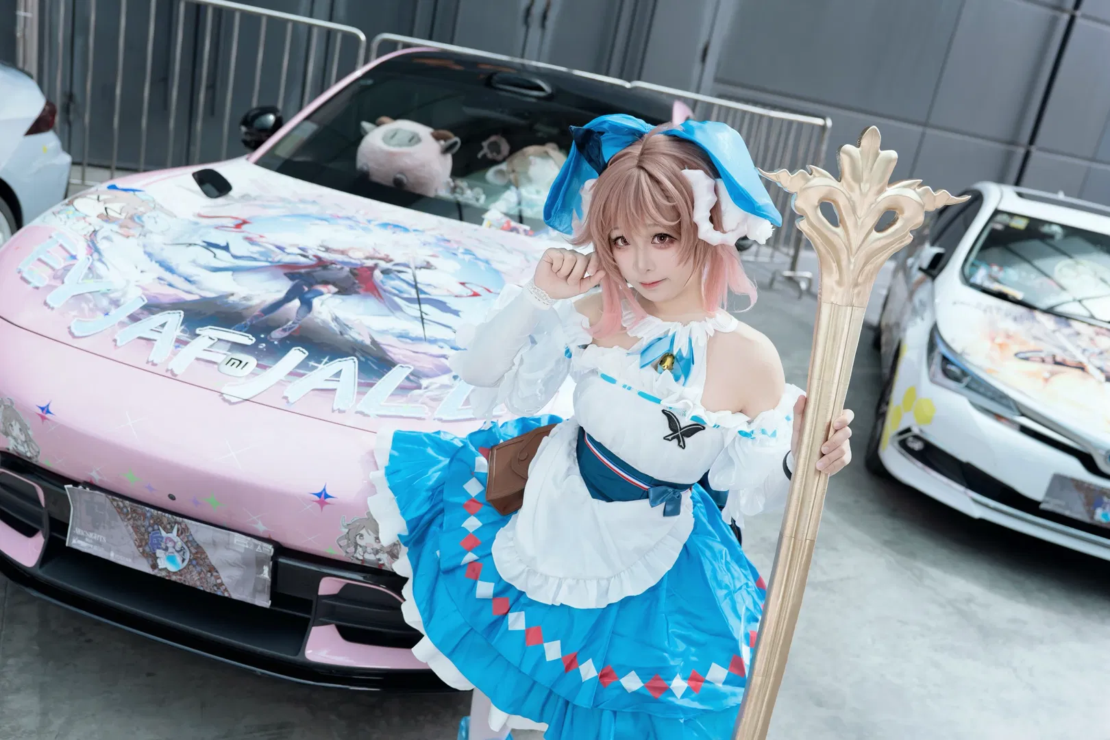 【艾雅法拉cos】明日方舟小羊與痛車的二次元花車巡禮 - 第 4 張