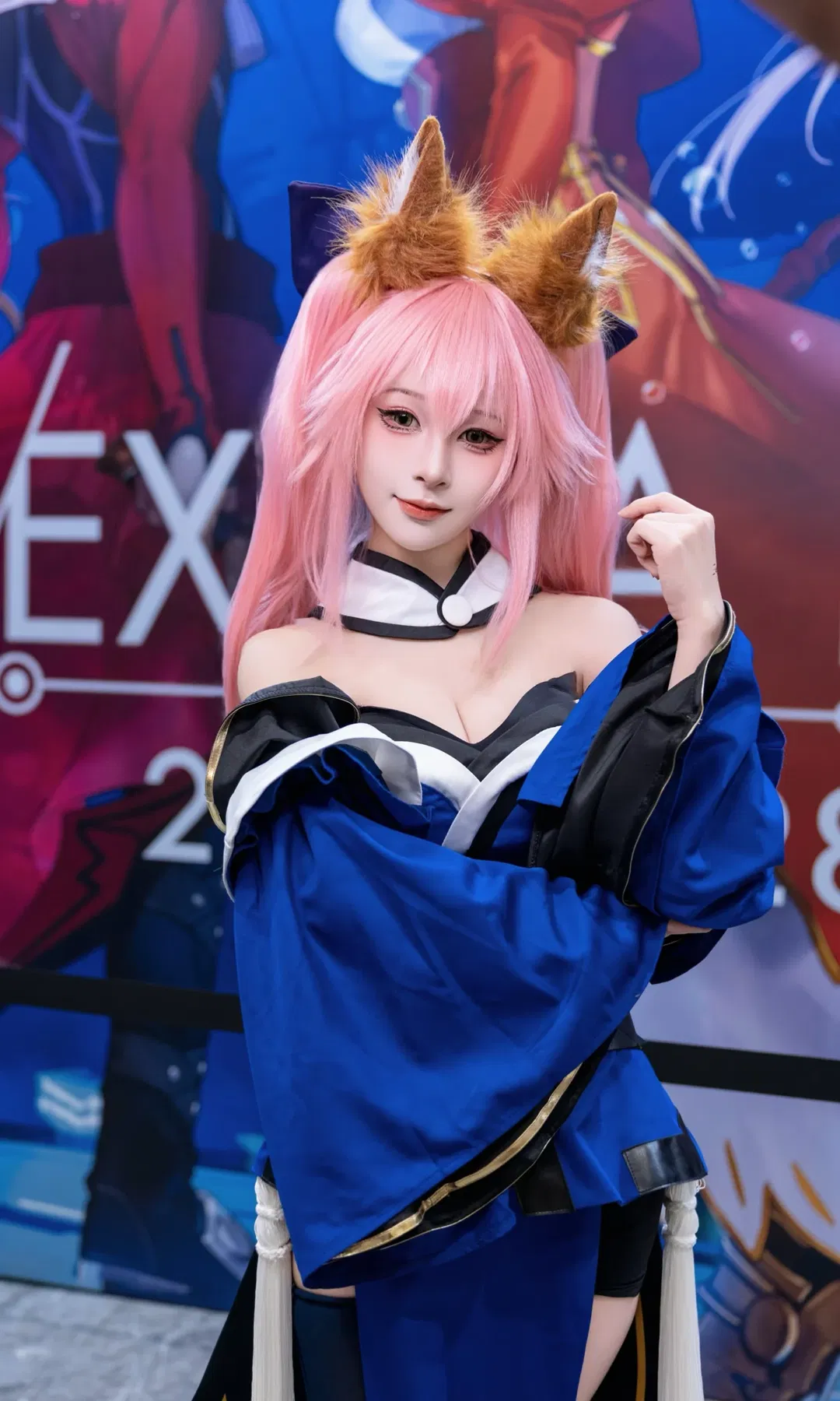 【玉藻前cos】CICF漫展现场，来一点小小的二次元震撼 - 第 1 张