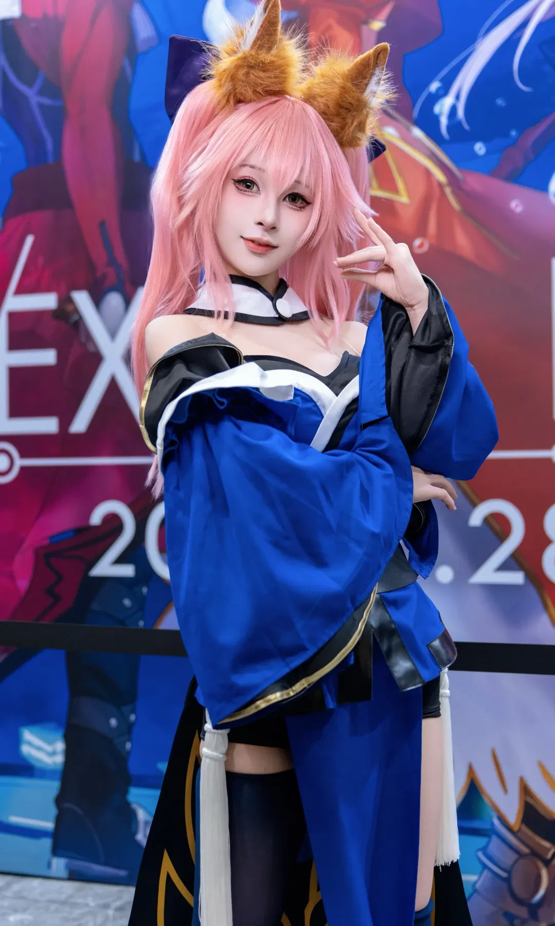 【玉藻前cos】CICF漫展现场，来一点小小的二次元震撼 - 第 2 张