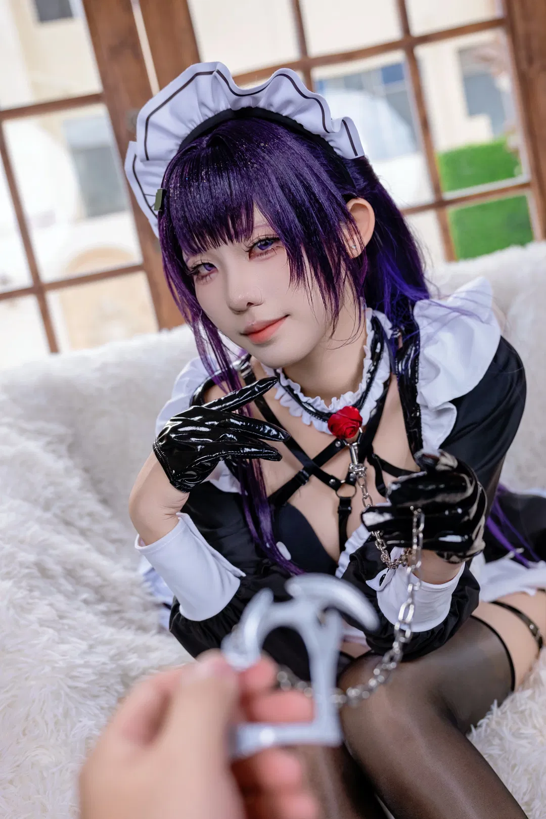 【米哈拉cos】NIKKE胜利女神米哈拉女仆装打卡 - 第 2 张