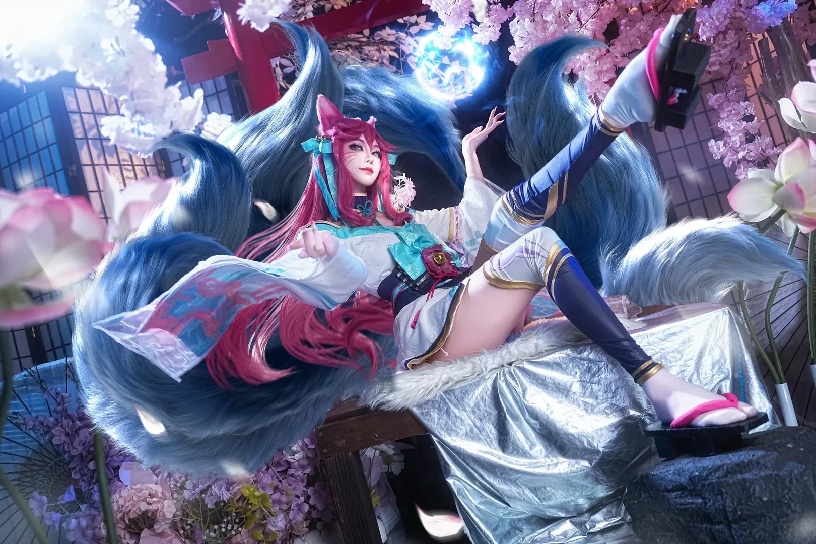 【阿狸cos】英雄聯盟靈魂蓮華絕美狐妖 - 第 3 張