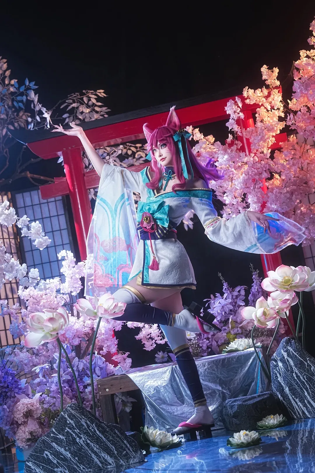【阿狸cos】英雄聯盟靈魂蓮華絕美狐妖 - 第 4 張