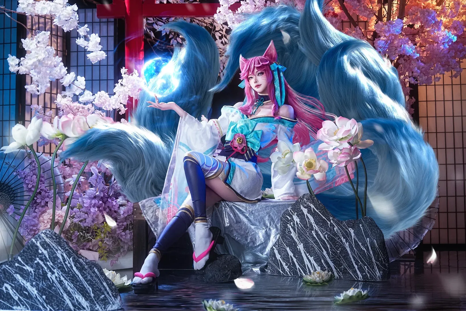 【阿狸cos】英雄聯盟靈魂蓮華絕美狐妖 - 第 5 張