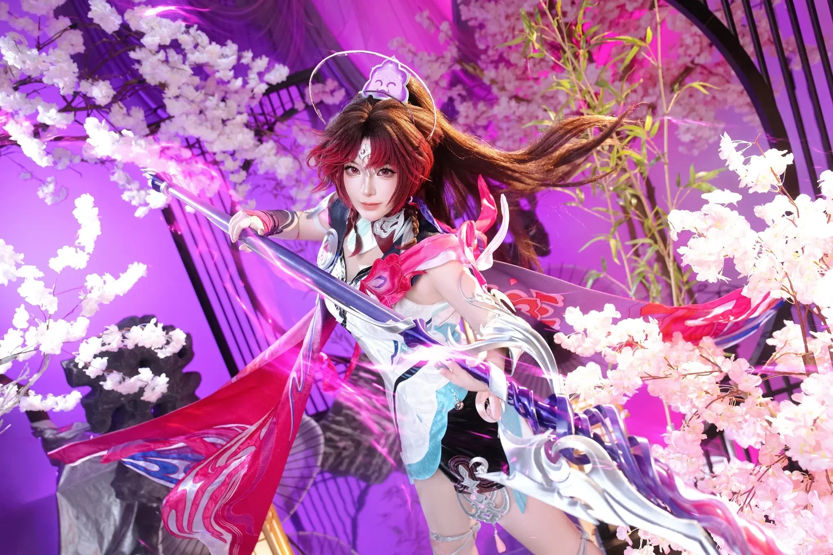 【雲纓cos】王者榮耀神驥越千峰，長槍破陣戰意昂揚 - 第 7 張