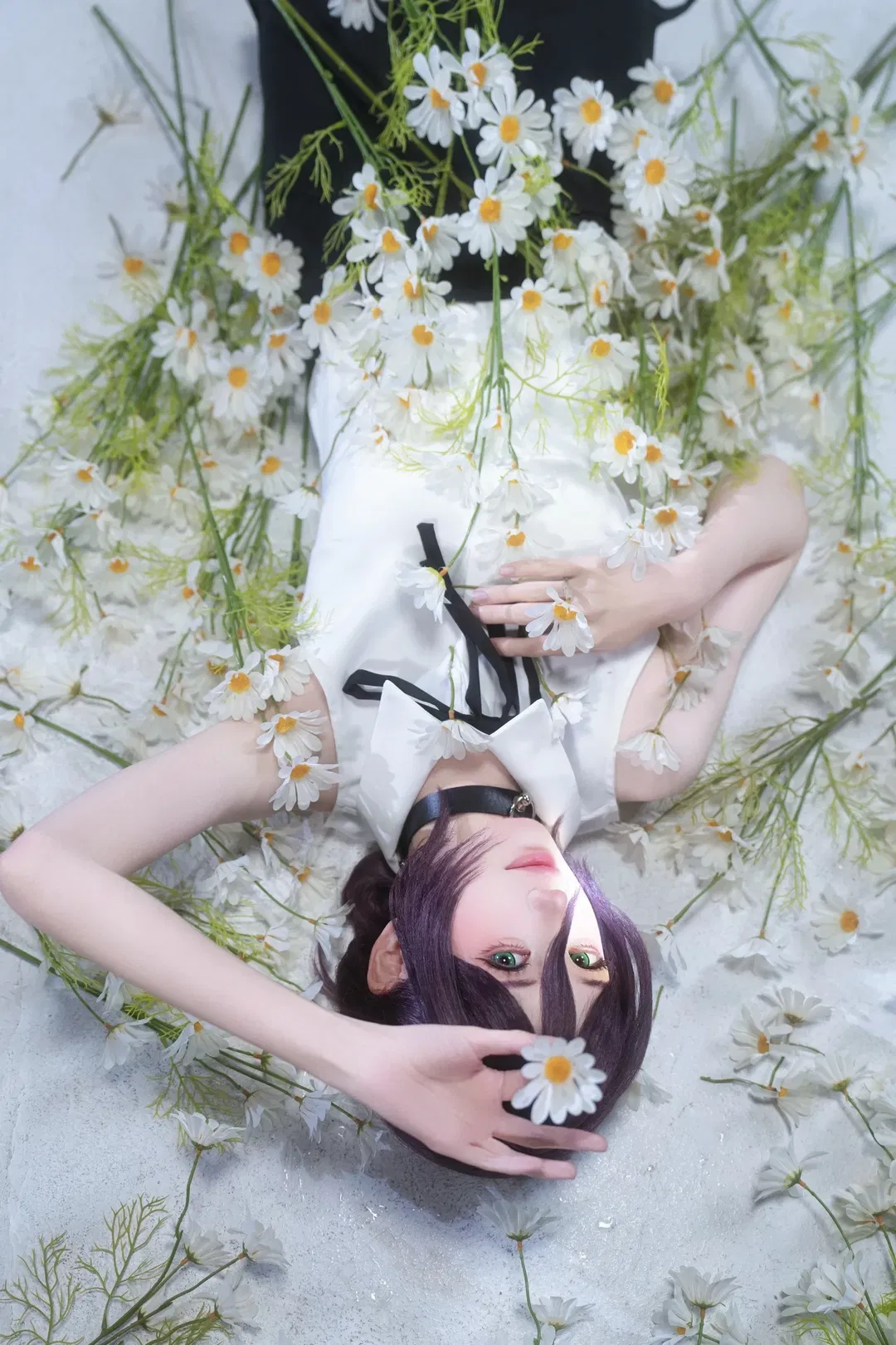 【蕾塞cos】電鋸人蕾塞，教室裡的雛菊與黑絲 - 第 7 張