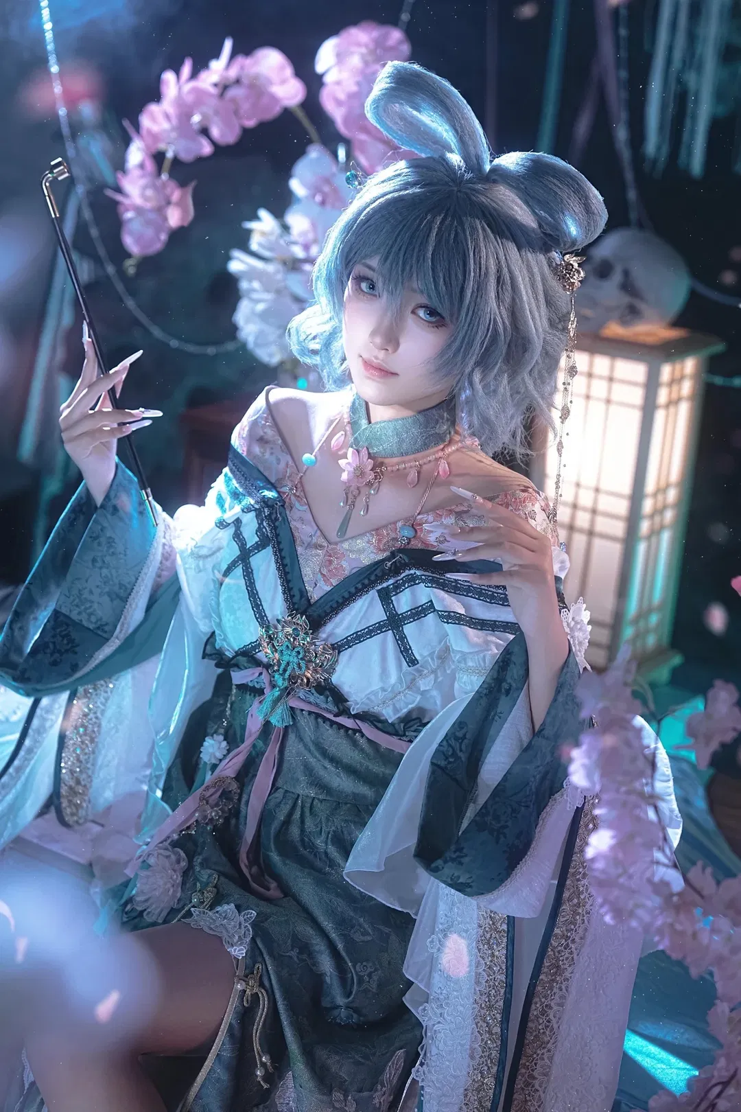 【霍青娥cos】东方project里的邪仙，幽冥幻境中的生死之舞 - 第 2 张