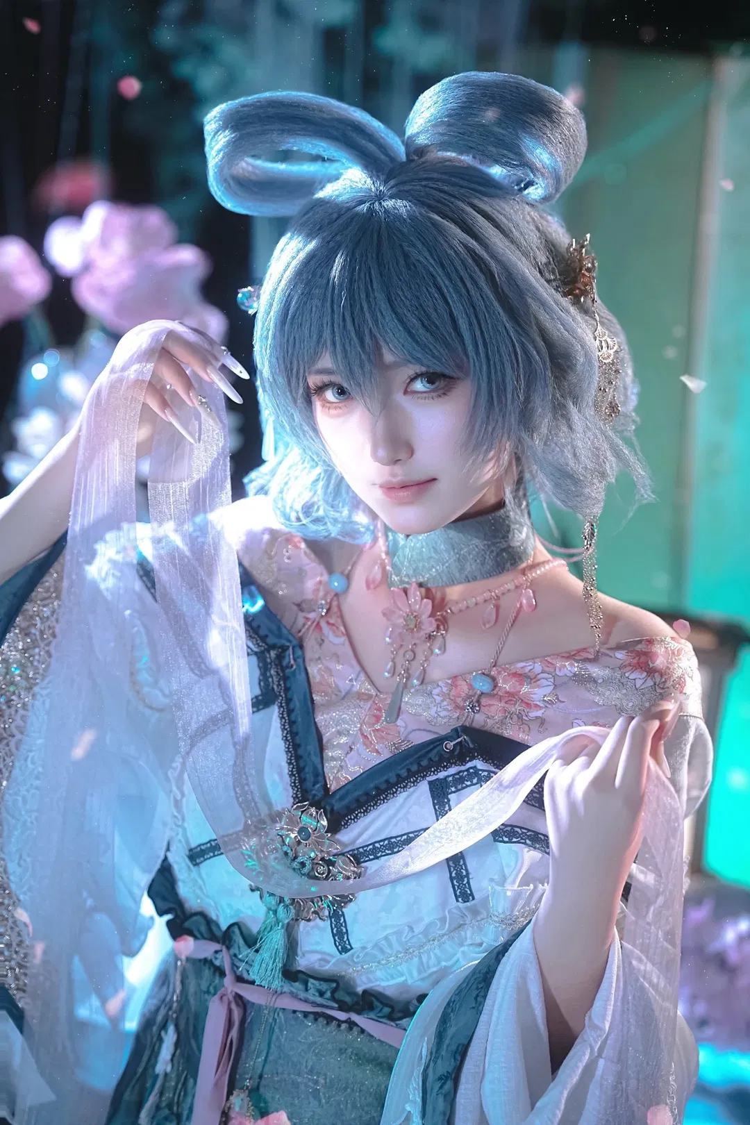 【霍青娥cos】东方project里的邪仙，幽冥幻境中的生死之舞 - 第 3 张