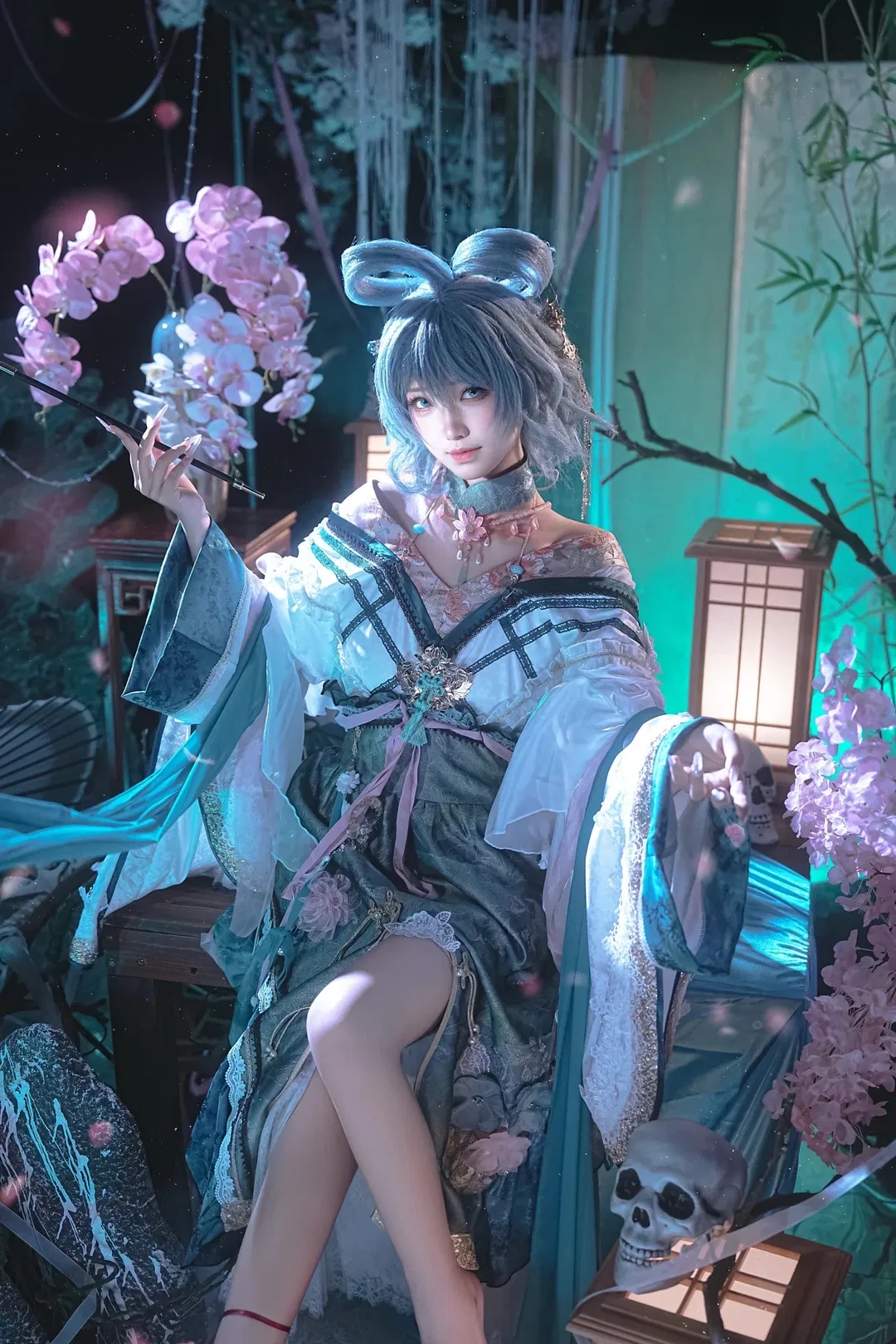 【霍青娥cos】东方project里的邪仙，幽冥幻境中的生死之舞 - 第 4 张