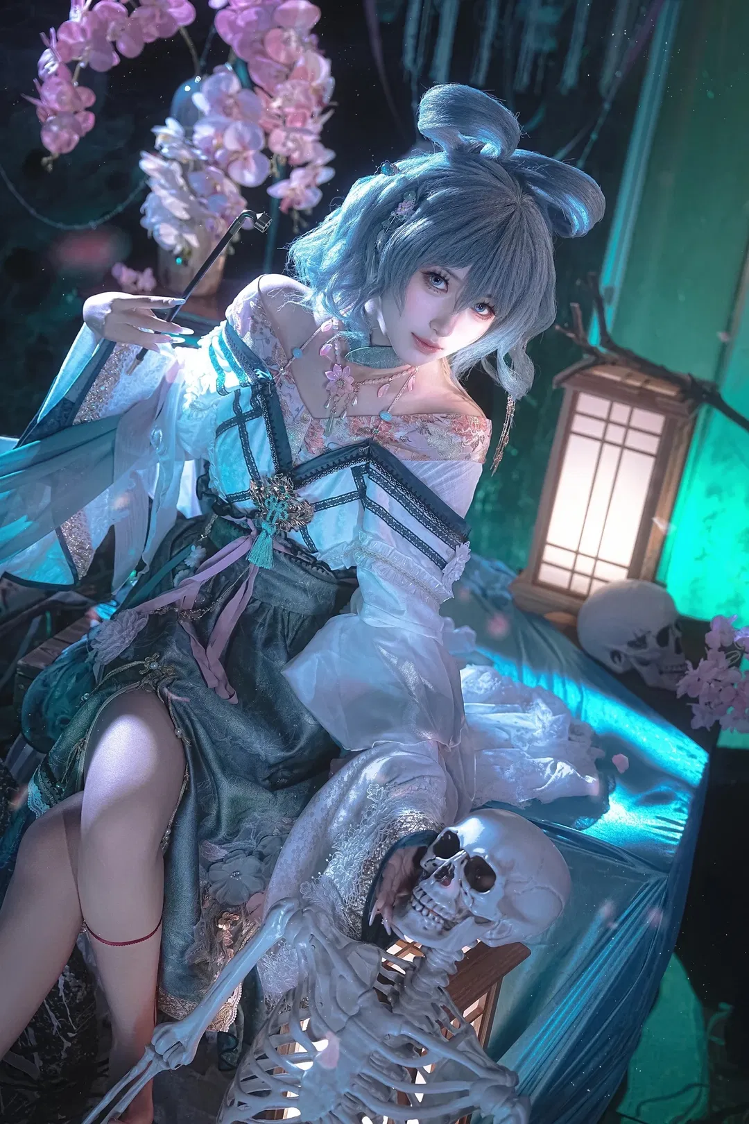 【霍青娥cos】东方project里的邪仙，幽冥幻境中的生死之舞 - 第 5 张