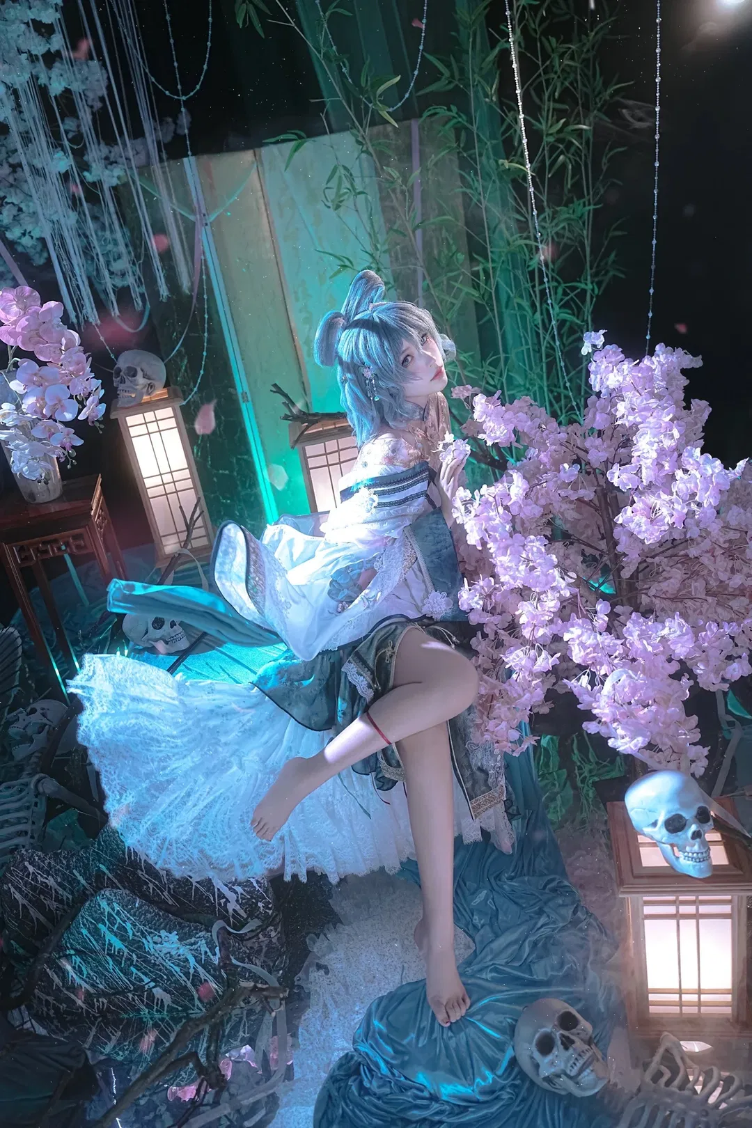 【霍青娥cos】东方project里的邪仙，幽冥幻境中的生死之舞 - 第 7 张