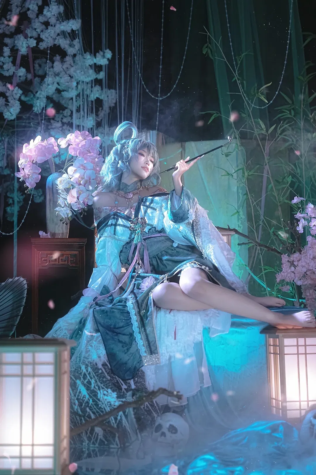 【霍青娥cos】东方project里的邪仙，幽冥幻境中的生死之舞 - 第 8 张