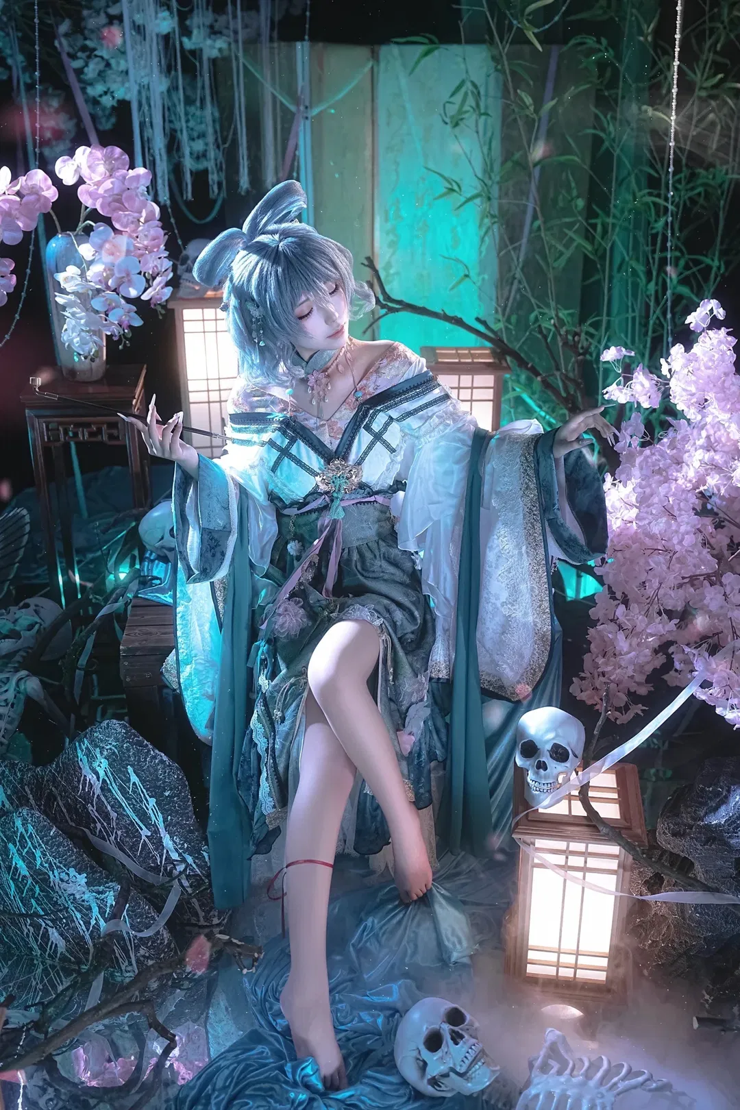 【霍青娥cos】东方project里的邪仙，幽冥幻境中的生死之舞 - 第 9 张