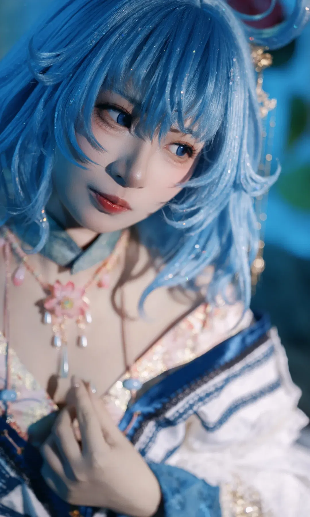 【霍青娥cos】東方Project的邪仙，手持瓷瓶的清冷感 - 第 1 張