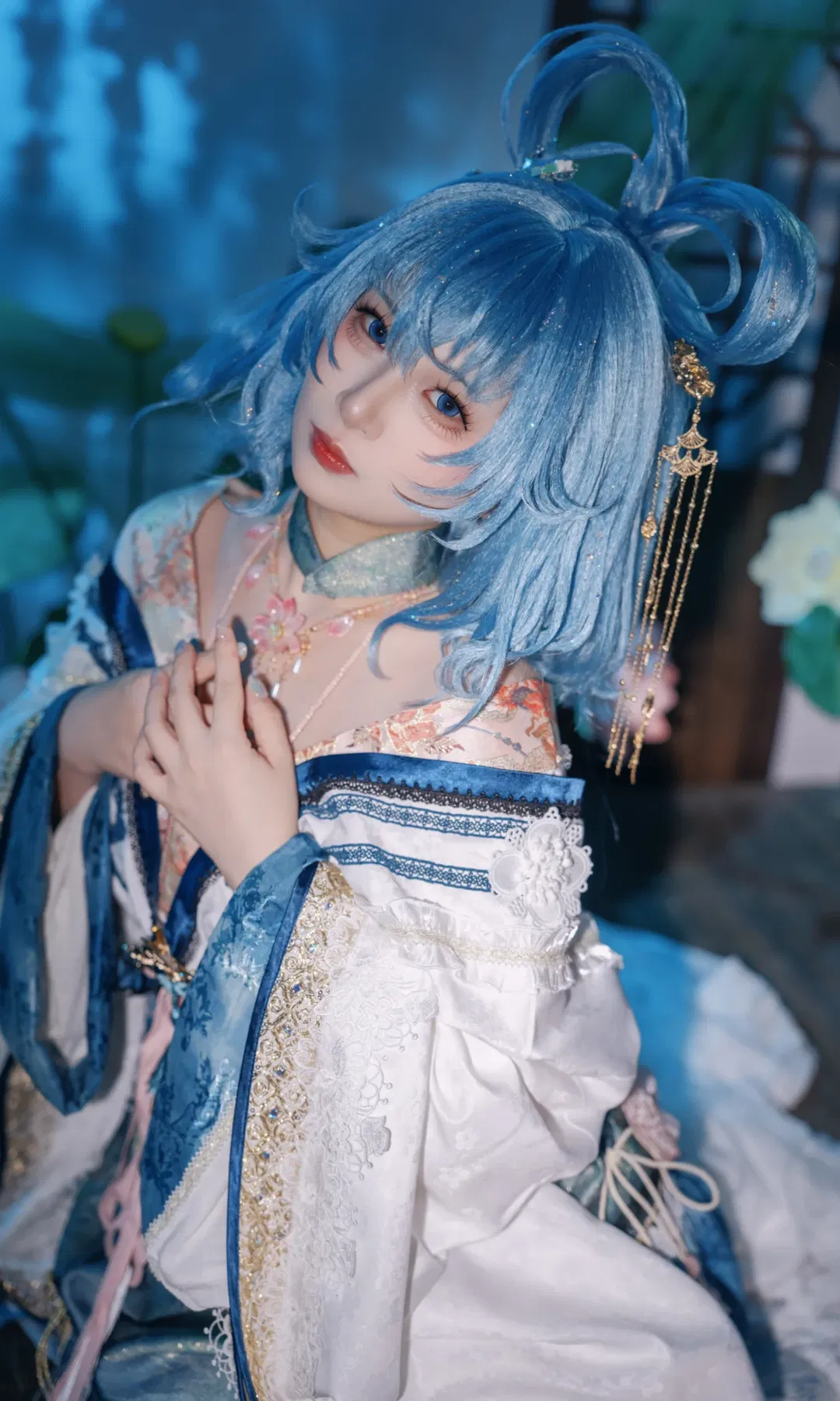 【霍青娥cos】東方Project的邪仙，手持瓷瓶的清冷感 - 第 2 張