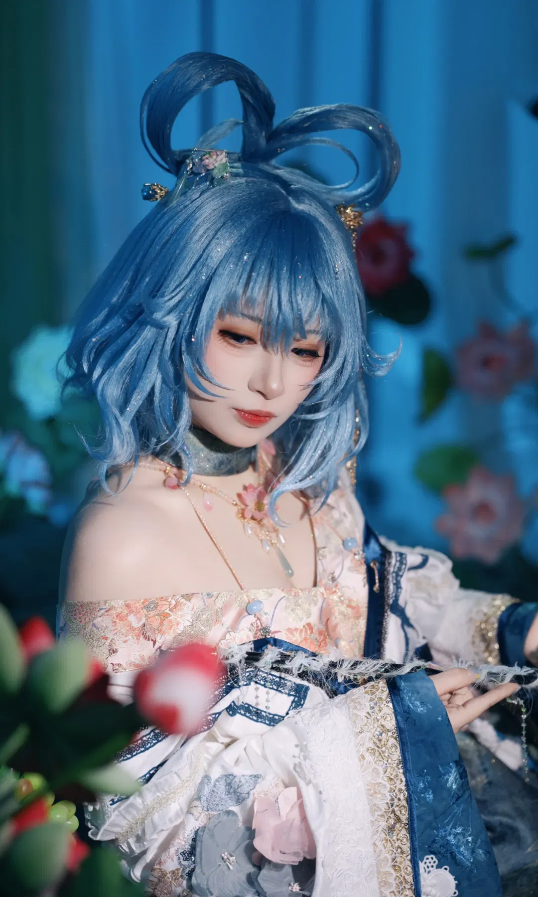 【霍青娥cos】東方Project的邪仙，手持瓷瓶的清冷感 - 第 4 張