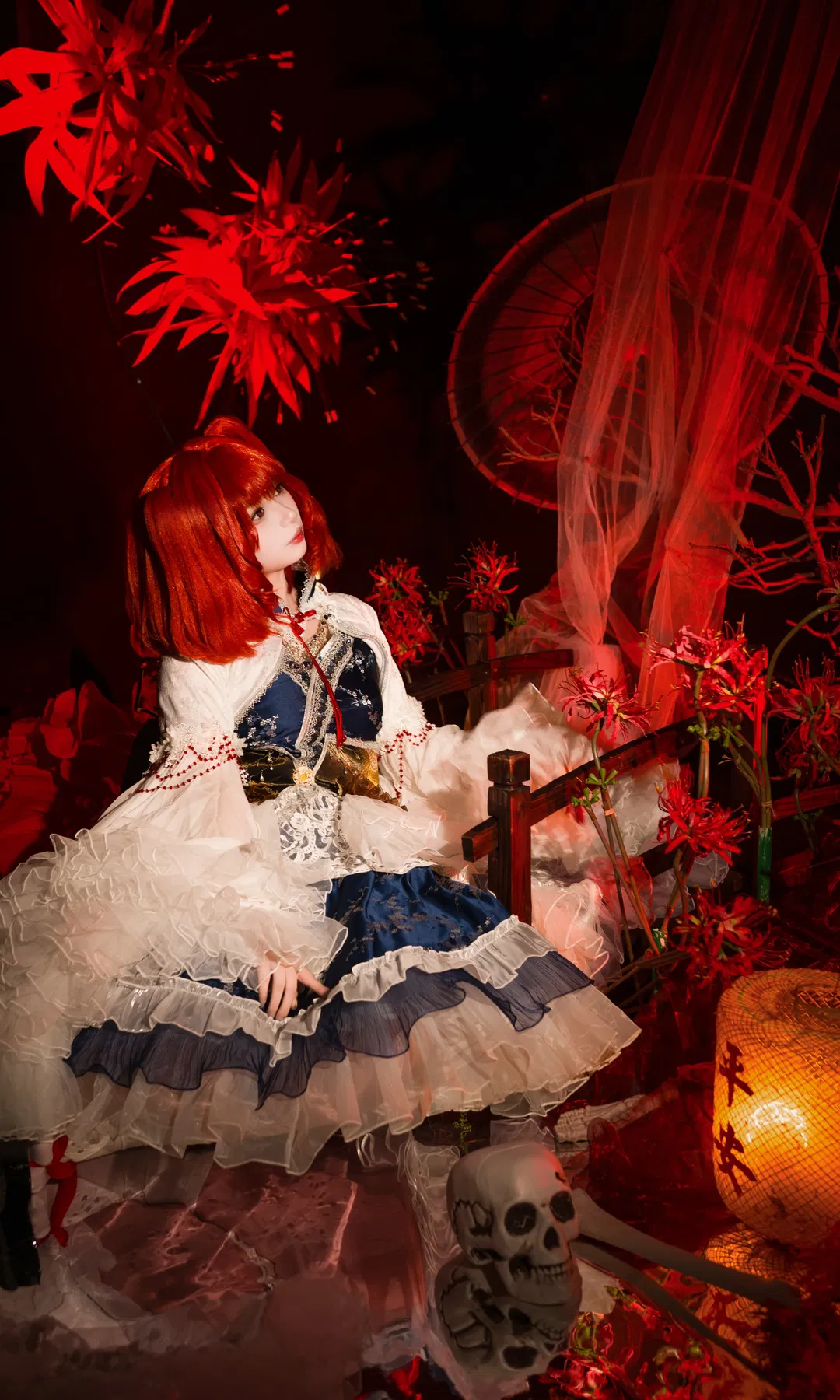 【小野冢小町cos】东方project死神少女的华丽登场 - 第 1 张