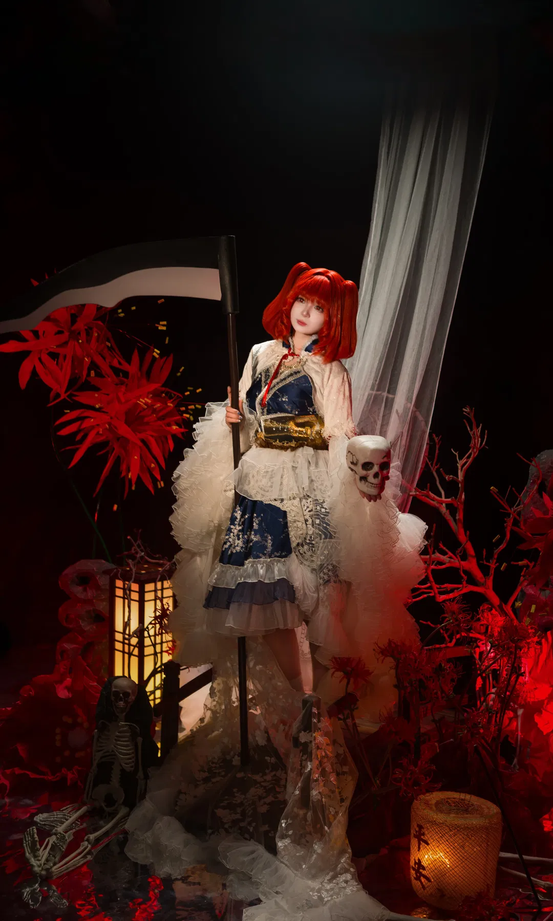【小野冢小町cos】东方project死神少女的华丽登场 - 第 2 张