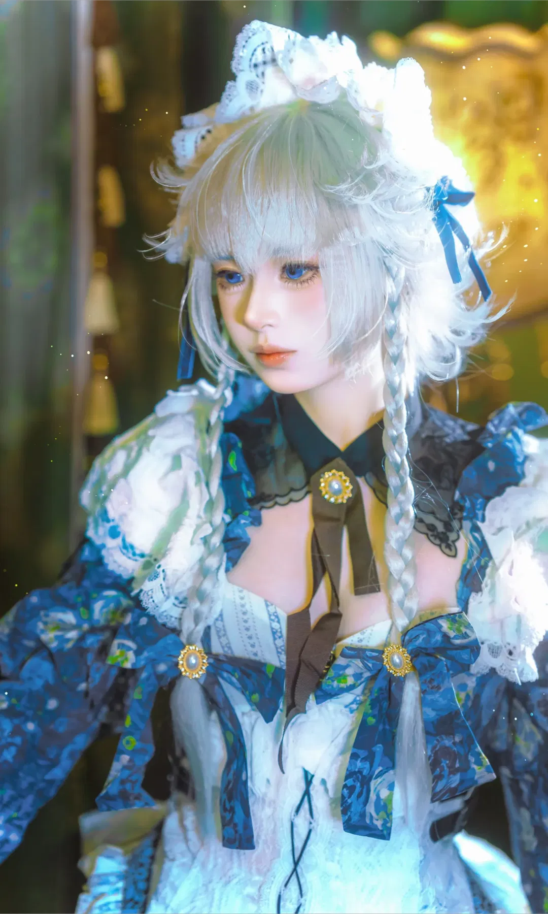 【十六夜咲夜cos】东方Project里的完美女仆长，时间停止下的红魔馆日常 - 第 1 张