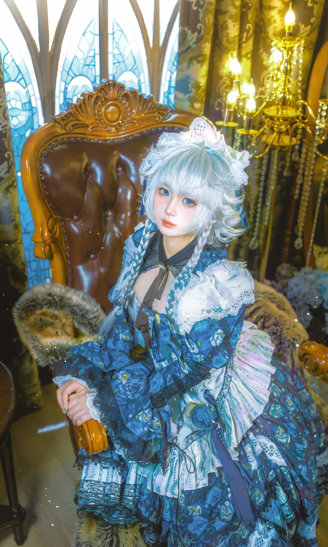 【十六夜咲夜cos】东方Project里的完美女仆长，时间停止下的红魔馆日常 - 第 2 张