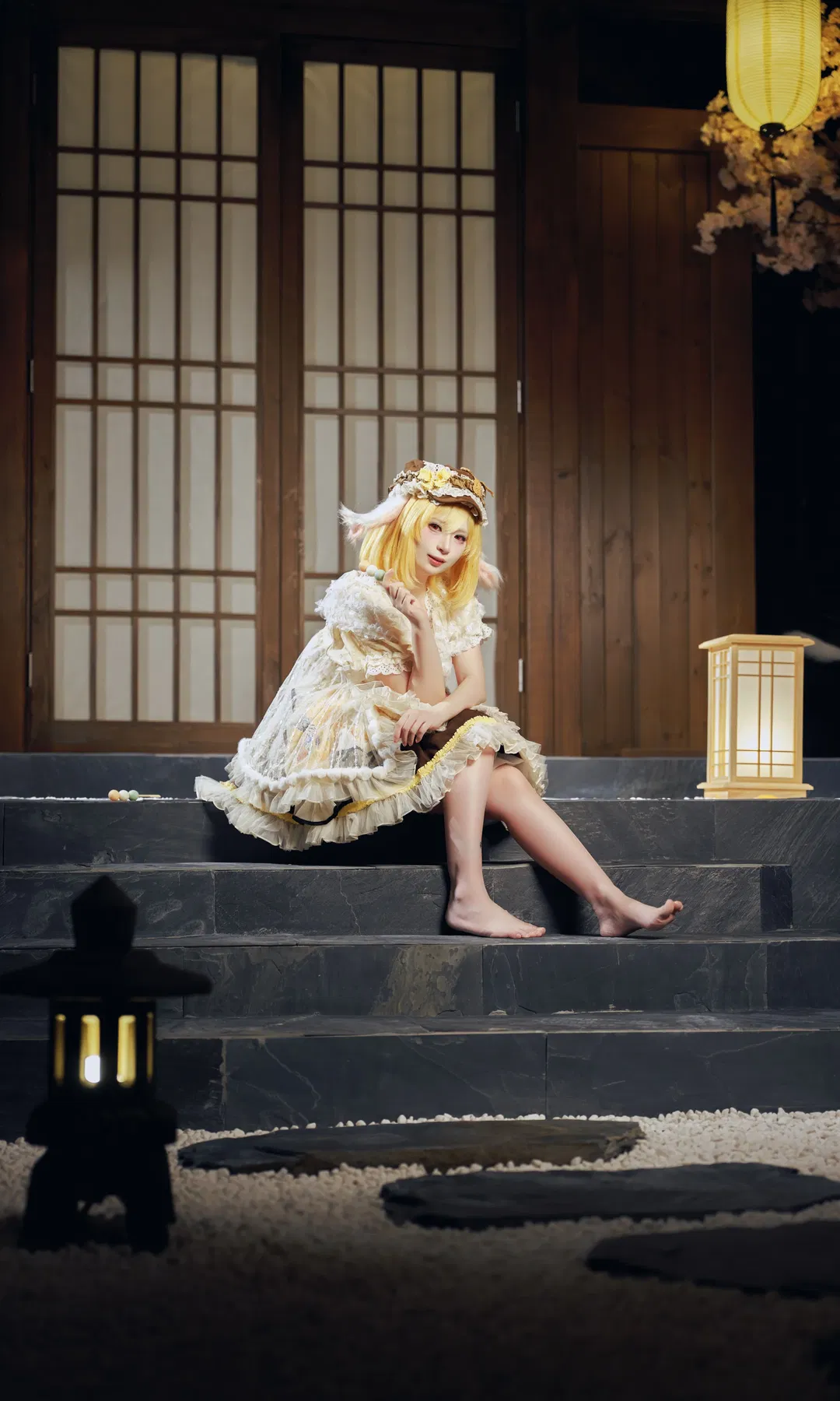 【鈴瑚cos】東方project月兔的日式和風寫真 - 第 4 張