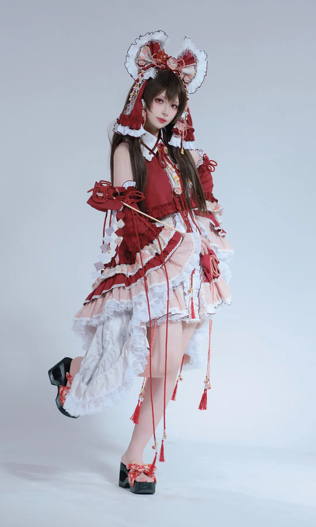 【博丽灵梦cos】东方Project 退治中的红白巫女 - 第 5 张